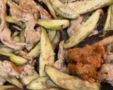 ナスと豚肉のスタミナ味噌炒め😋フライパンで簡単作り方6写真