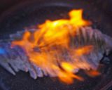 鯵刺しの塩焼き作り方3写真