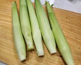 【簡単❗】ヤングコーンの焼き蒸し作り方1写真