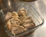 #肥満改善メニュー サラダチキンと温野菜作り方9写真