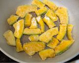 バター醤油がたまらん♪かぼちゃの甘辛焼き作り方5写真