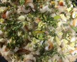 雑炊リメイク たこ焼き(中とろっ)作り方3写真