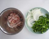 パパッと作る青椒肉絲作り方1写真