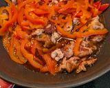 豚こま肉とカラーピーマンの青椒肉絲作り方7写真