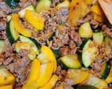 ひき肉とズッキーニのドライカレー風丼ぶり作り方6写真