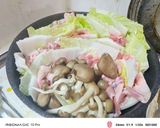 きのこと白菜と豚こまのエバラ寄せ鍋作り方1写真