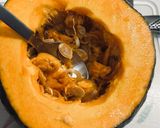 かぼちゃ丸ごとグラタン(簡単！おいしい)作り方1写真