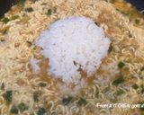辛感覚⁈韓国風★ラーメンリゾット作り方8写真