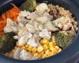 あるもので炊飯器チキンライス作り方5写真