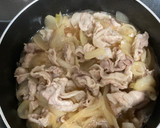 簡単　薄切り豚丼　ボリュームマシマシ作り方3写真