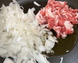 新玉ねぎと豚肉のケチャップライス作り方3写真