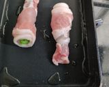 オクラと人参の胡麻和えwith肉巻き作り方7写真
