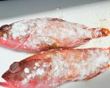 魚のケチャップマスタードソースがけ作り方3写真