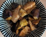 簡単★昼食！「茄子とたけのこの炒めもの」作り方7写真