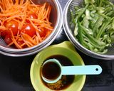 簡単！豚バラ野菜の黒酢炒め作り方2写真