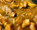レトルト●カレー粉で炒めるオニオンポークカレー作り方3写真