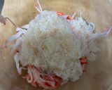 レトルトでカニ風味パスタ作り方2写真