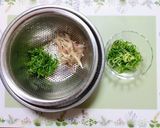 夏簡単昼食！ナスとエビの餡掛け冷やし饂飩作り方8写真