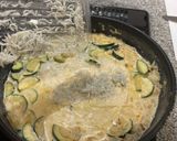 生クリーム不使用！夏野菜とシラスのクリームパスタ作り方6写真
