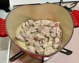 さつまいもと鶏肉のピリ辛煮♪作り方2写真