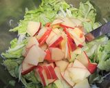 白菜とりんごの酢の物作り方5写真