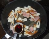 大根あんかけ煮♪簡単ちくわベーコン作り方4写真