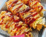 居酒屋風☆きゃべつの串揚げ作り方5写真