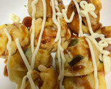簡単　たこ焼き（えび）作り方7写真