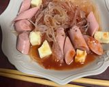 トマトソースとチーズのパスタ風＊作り方4写真