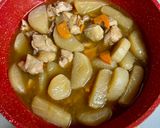 大根と鶏肉のうま煮♪作り方8写真