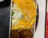 レンジ中華梅クリーム金平味オムライス弁当作り方16写真