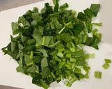 豚バラと小松菜のレタス包み作り方1写真