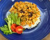 野菜と豆のドライカレー作り方8写真