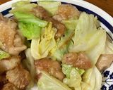 ニンニク香るチキンキャベツ作り方5写真
