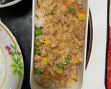 レンジ中華梅クリーム金平味オムライス弁当作り方8写真