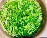 水菜の胡麻和え作り方3写真