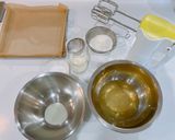 絶品✨純白✨ホワイトロールケーキ作り方1写真