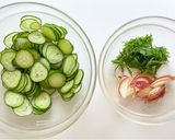 薬味がポイント♡きゅうりとわかめの酢の物作り方2写真