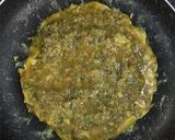 ご飯がすすむ！海老の中華風オムレツ作り方5写真