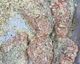 【保育園給食】鮭のパン粉焼き作り方3写真