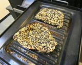 【グリル】豚肉の白黒ごま焼き作り方6写真