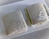 サンドイッチに☆レタス1枚を凄いボリュームに☆作り方4写真