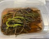 南瓜、筍、野菜、厚揚げ、蕨の煮物、筍飯作り方1写真