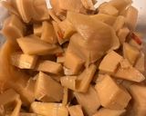 鶏肉と筍の煮物の炊き込みご飯作り方2写真