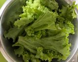 エビとレタスと卵のチャーハン🥬🦐🥚作り方1写真