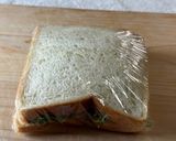 缶詰焼き鳥とツナマヨのサンドイッチ作り方7写真