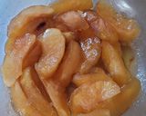 オーブン＆鍋不要！タタン風簡単林檎ケーキ作り方3写真