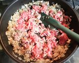 茸&ミートオムレツ +モリンガの生葉作り方5写真