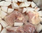 カブと人参のあっさりミルクスープ作り方5写真