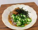 冷麺☆オクラ&長芋&納豆のネバネバ蕎麦♪作り方5写真